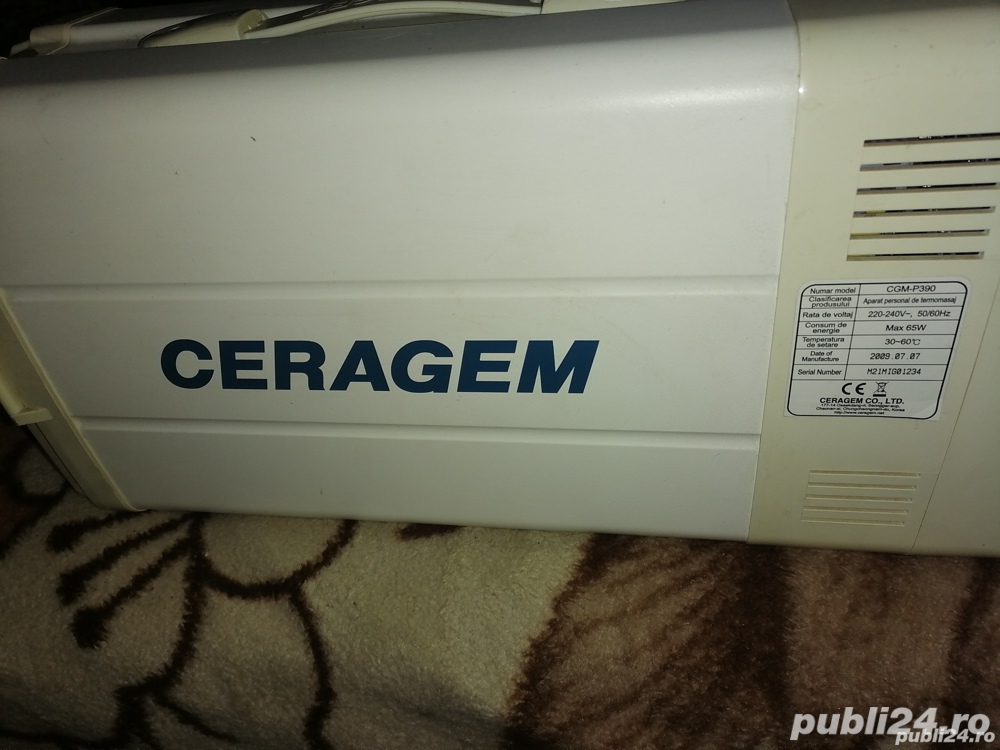 aparat de masaj termic CERAGEM