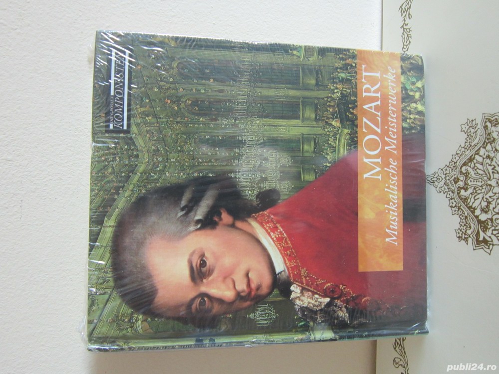 Mozart cd carte "Capodopere muzicale" 2002 Germania sigilat