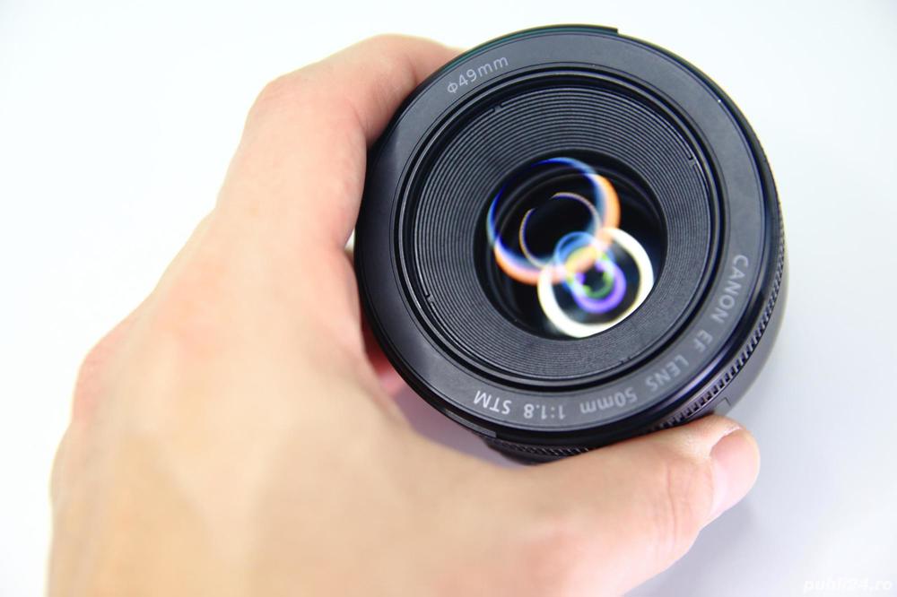 Canon EF 50mm 1.8 STM obiectiv lens