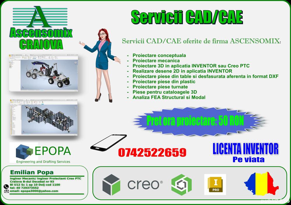 ASCENSOMIX Craiova-Servicii CAD CAE la preturi rezonabile
