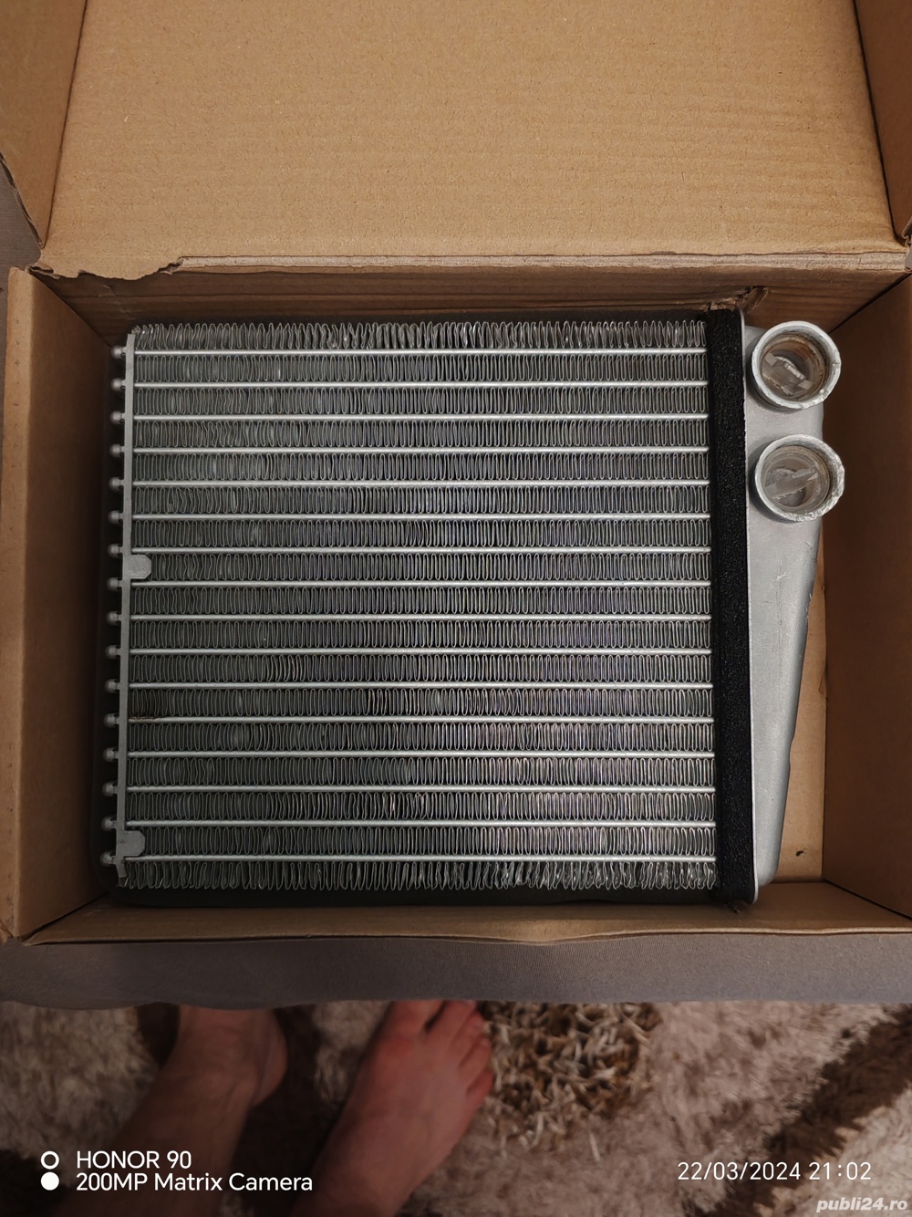 Calorifer aluminiu habitaclu 