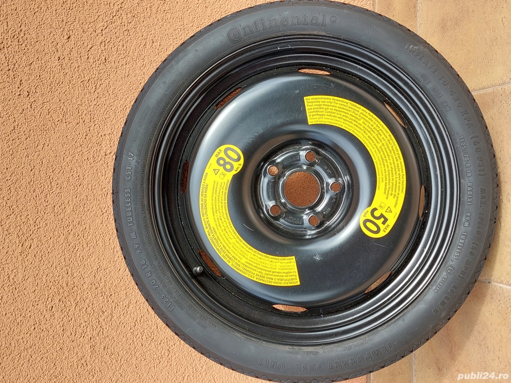 Vand roata rezerva slim VW/Audi/Skoda/Seat