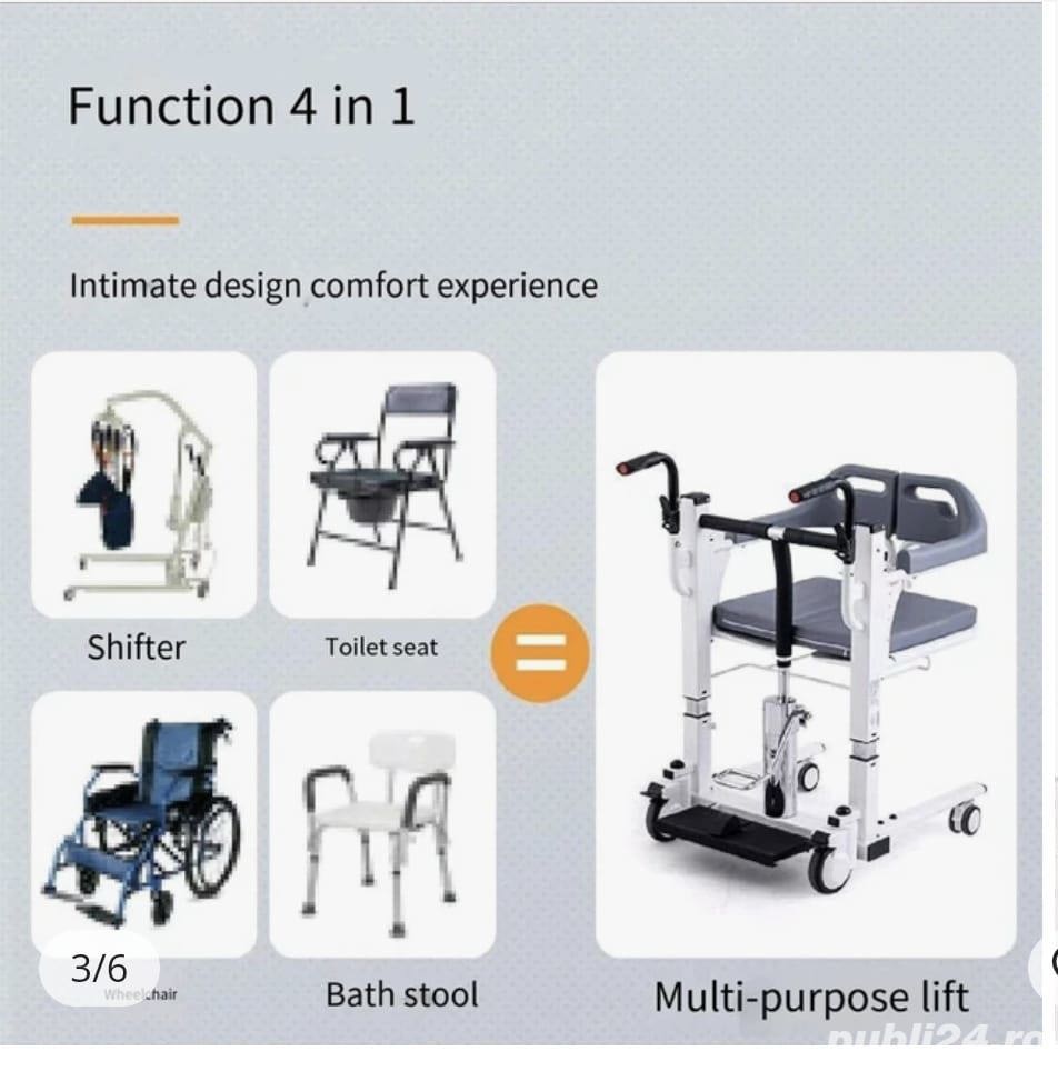 Scaun transfer hidraulic 