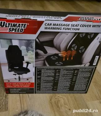 Husa scaun cu incalzire si masaj