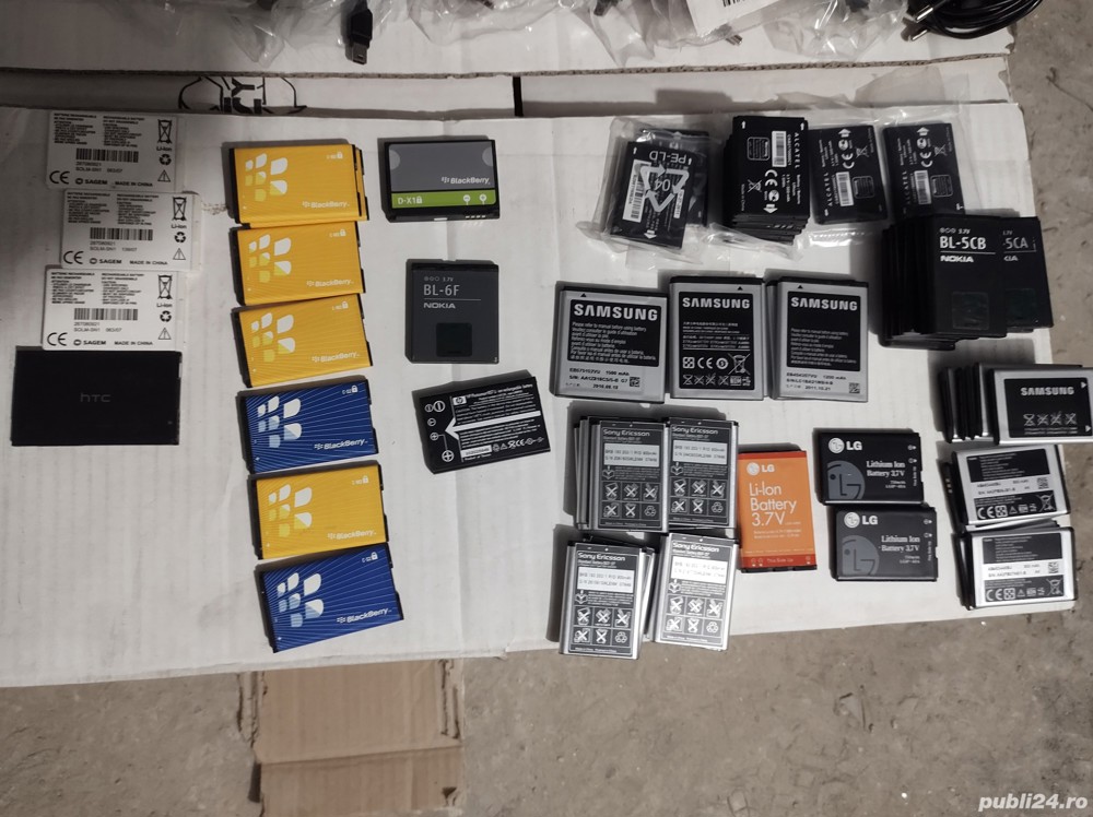 acumulatoare baterii telefoane Nokia Samsung Blackberry Sony Alcatel 
