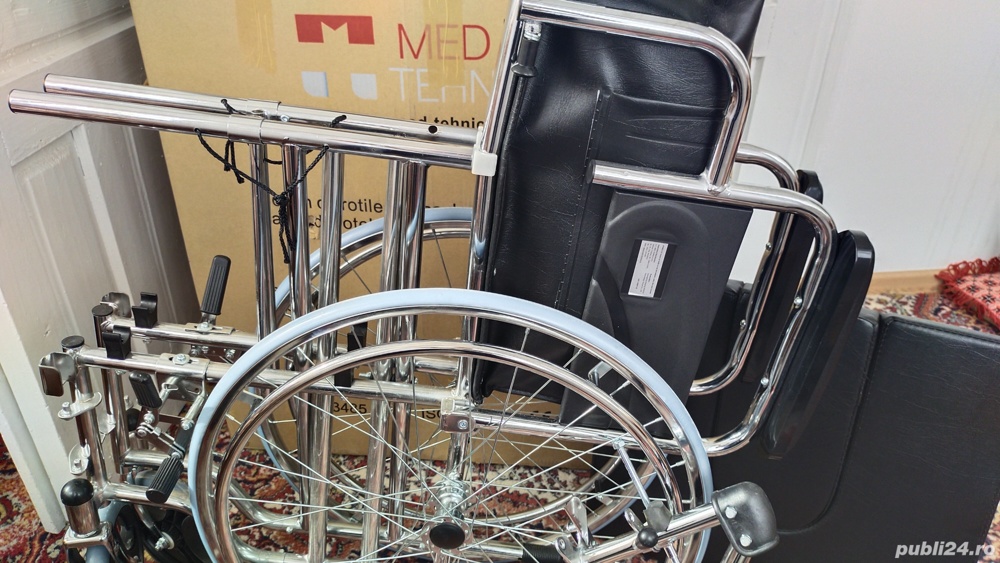 Fotoliu rulant cu antrenare manuala 