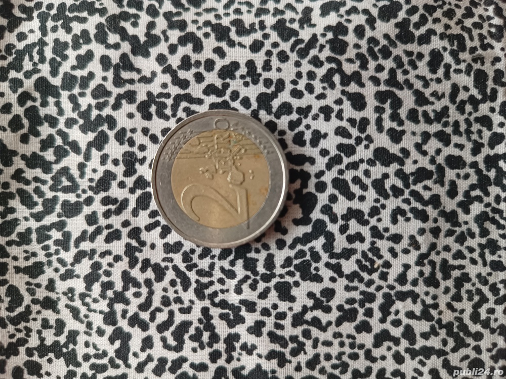 vand moneda rara 2 euro din anul 2000 franta