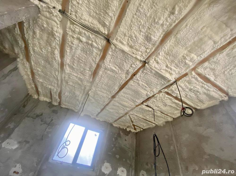 Izolari case poduri mansarde fundatii tavane spuma poliuretanica