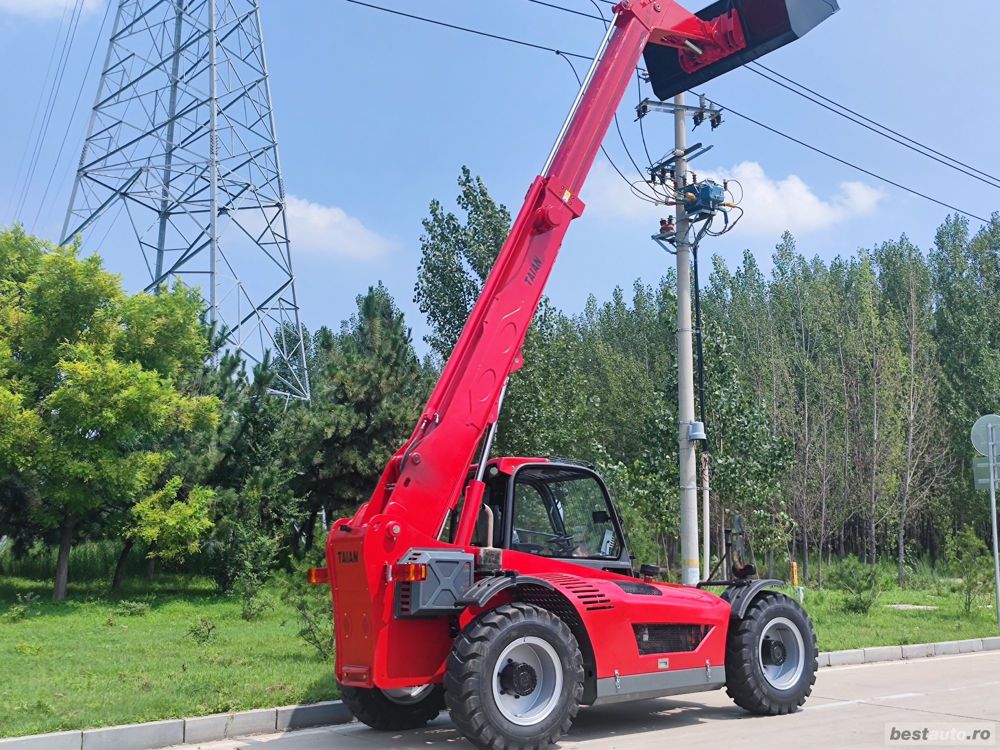 Încărcător telescopic nou 8m înălțime, motor Yanmar