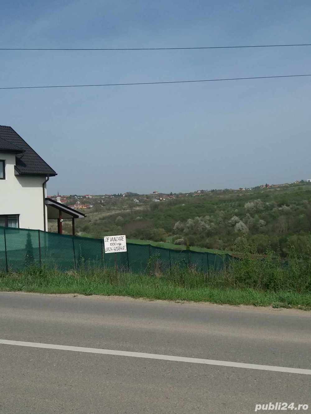 2x500mp Terenuri intravilane, cu 2 fronturi asfaltate aproape de Hanul Pescarilor