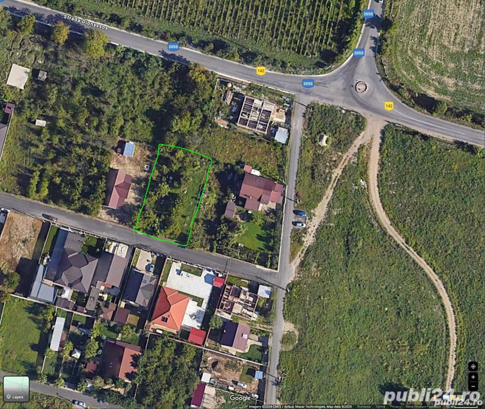 Teren intravilan 900mp langa Gara Focsani