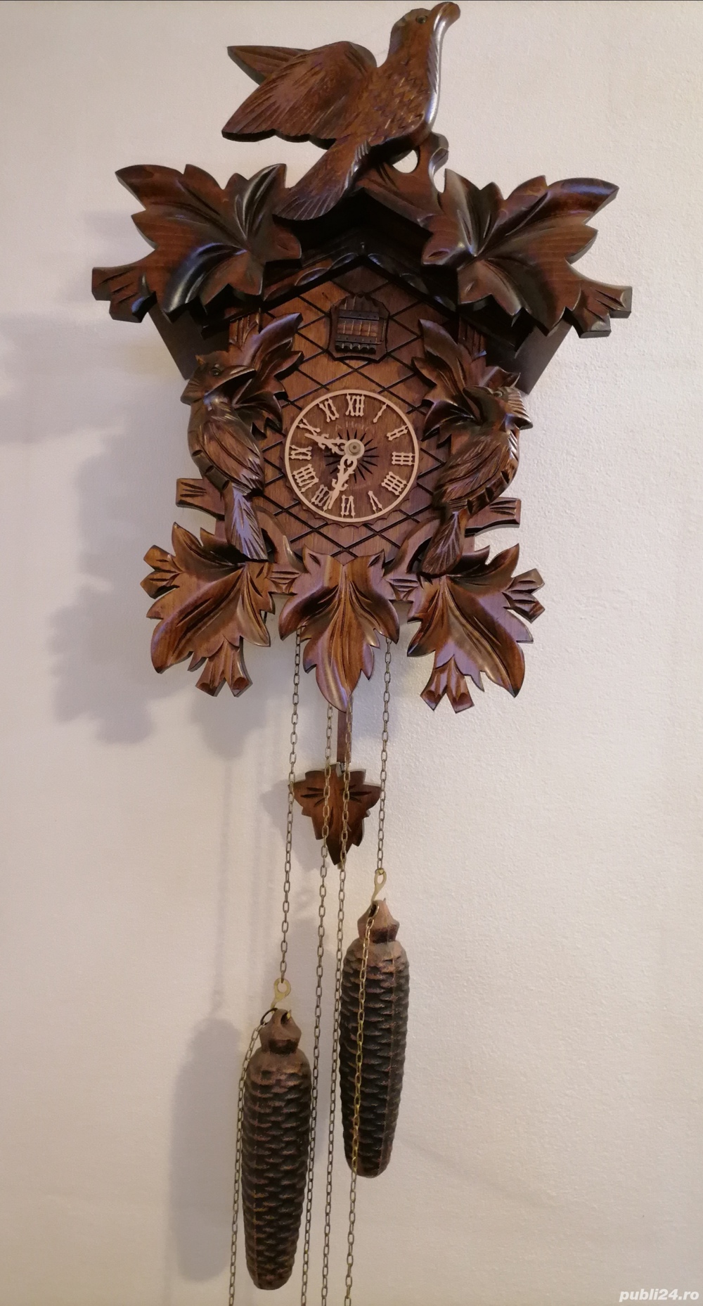 Ceas cu cuc original, Casa Pădurea Neagră, Germania