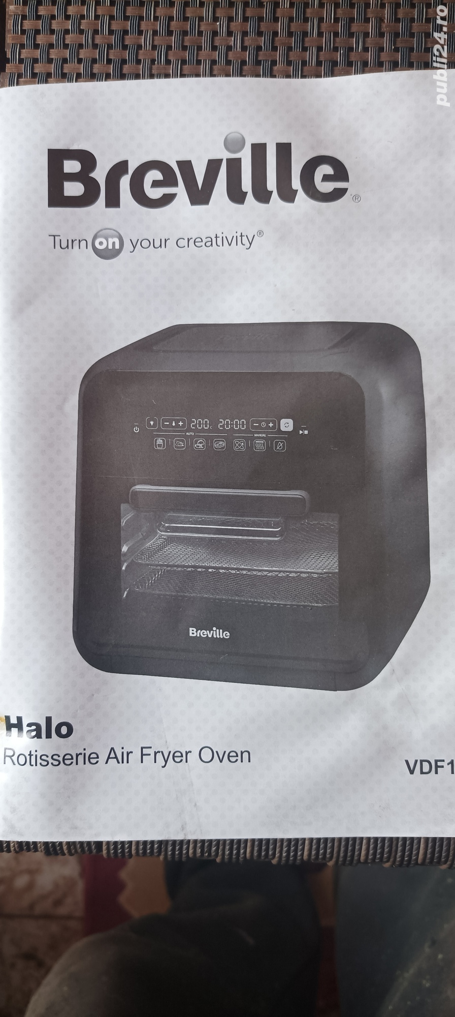 Friteuza cu aer cald