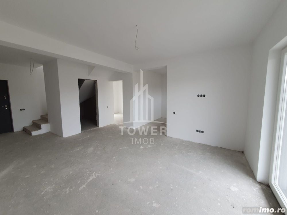 Casă duplex 5 camere balcon gradina de vânzare | Viile Sibiului