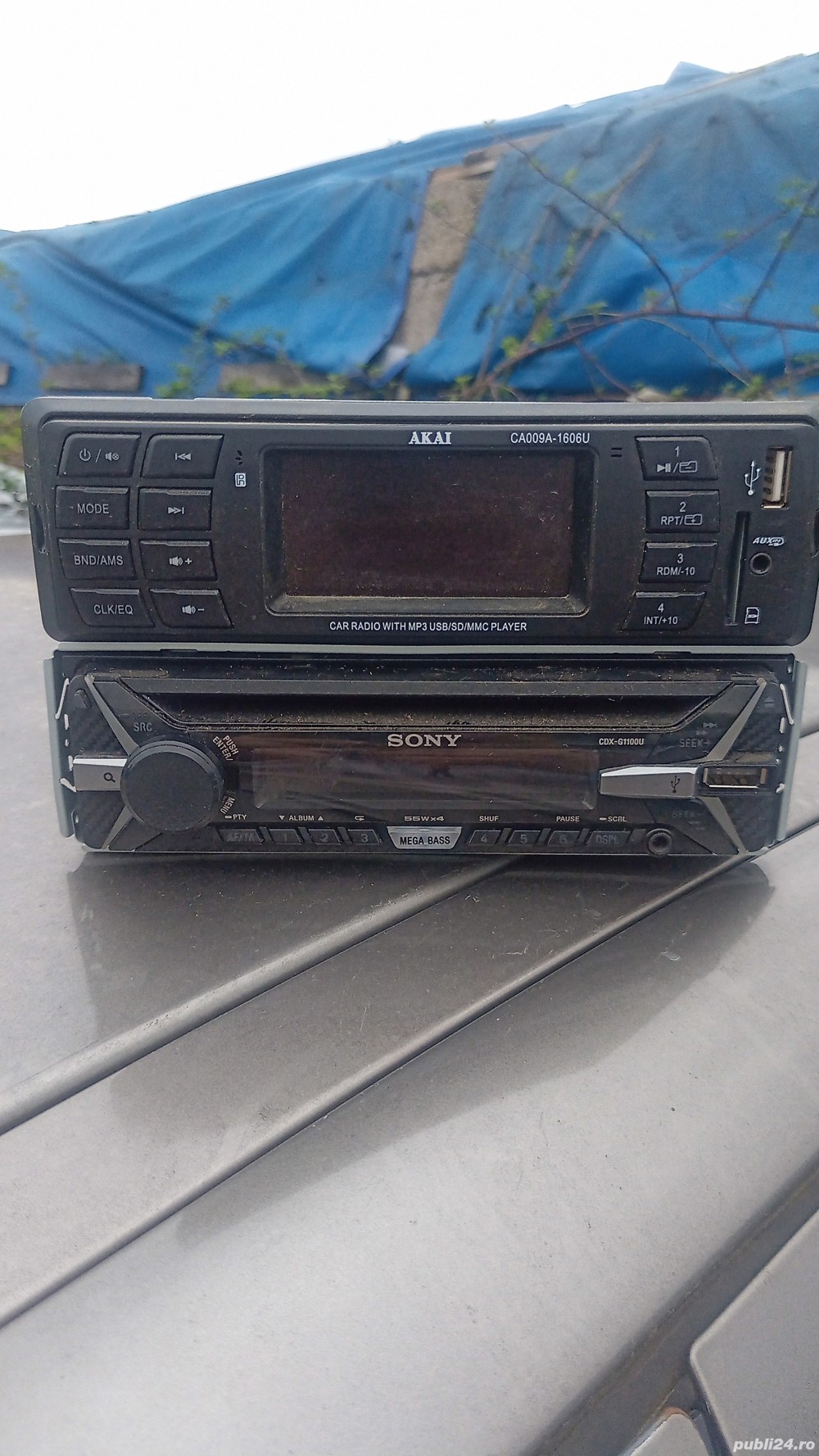 Radio cd casetofoane, cu fără stick