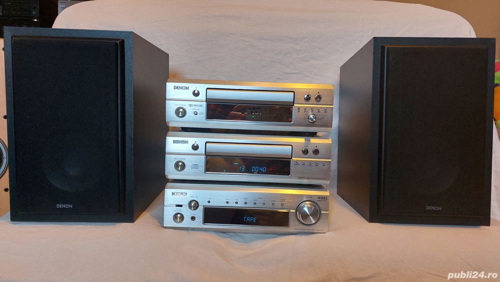 Linie Denon D-F101 Series. High-End audio sistem.