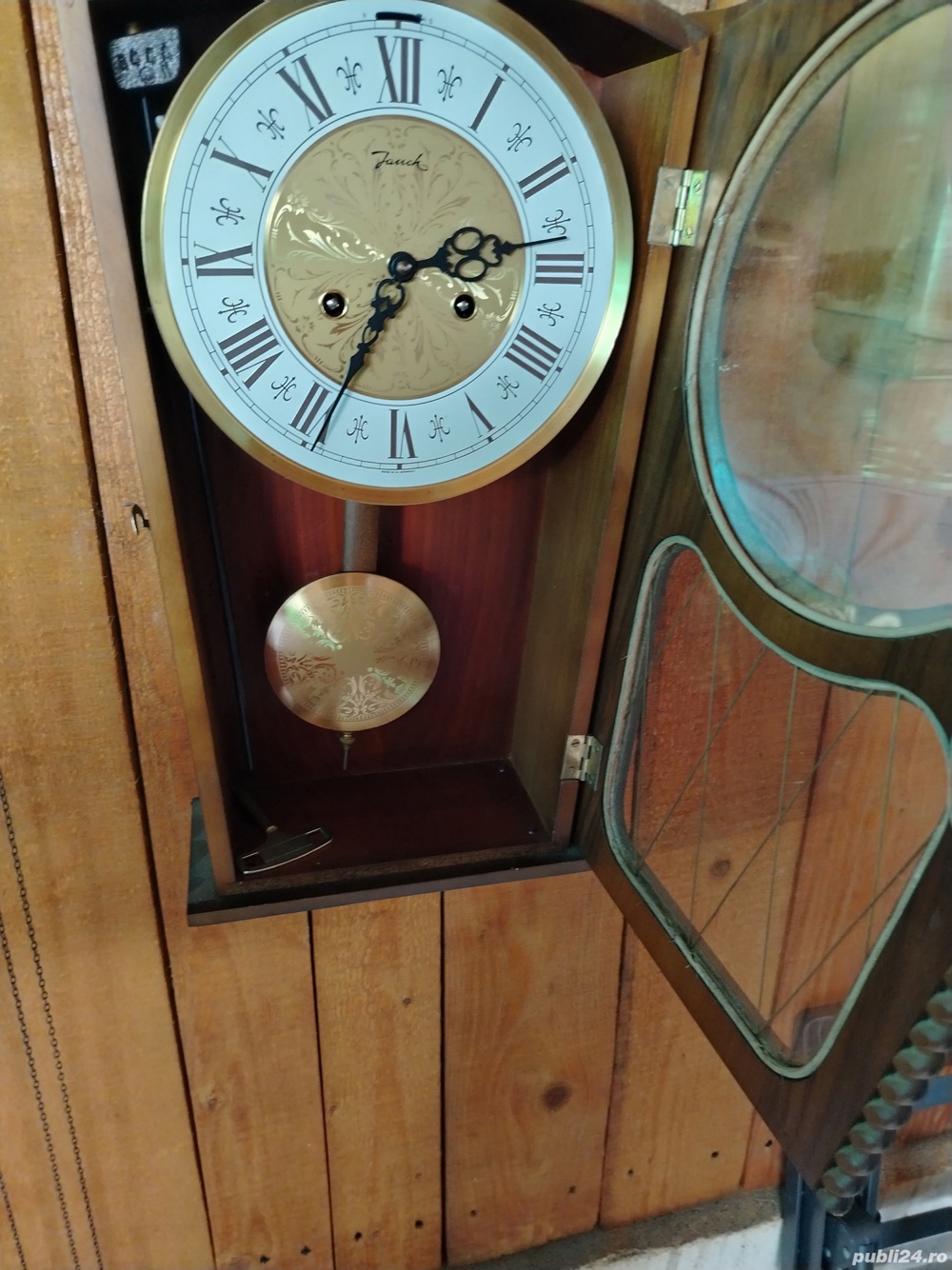Ceas de perete cu pendula și gong URSS 