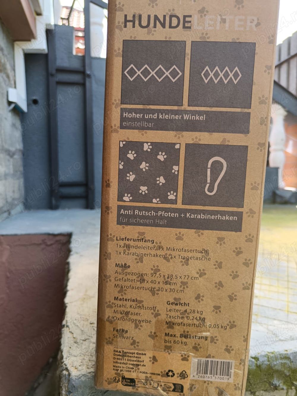 Scarita caini pentru masina