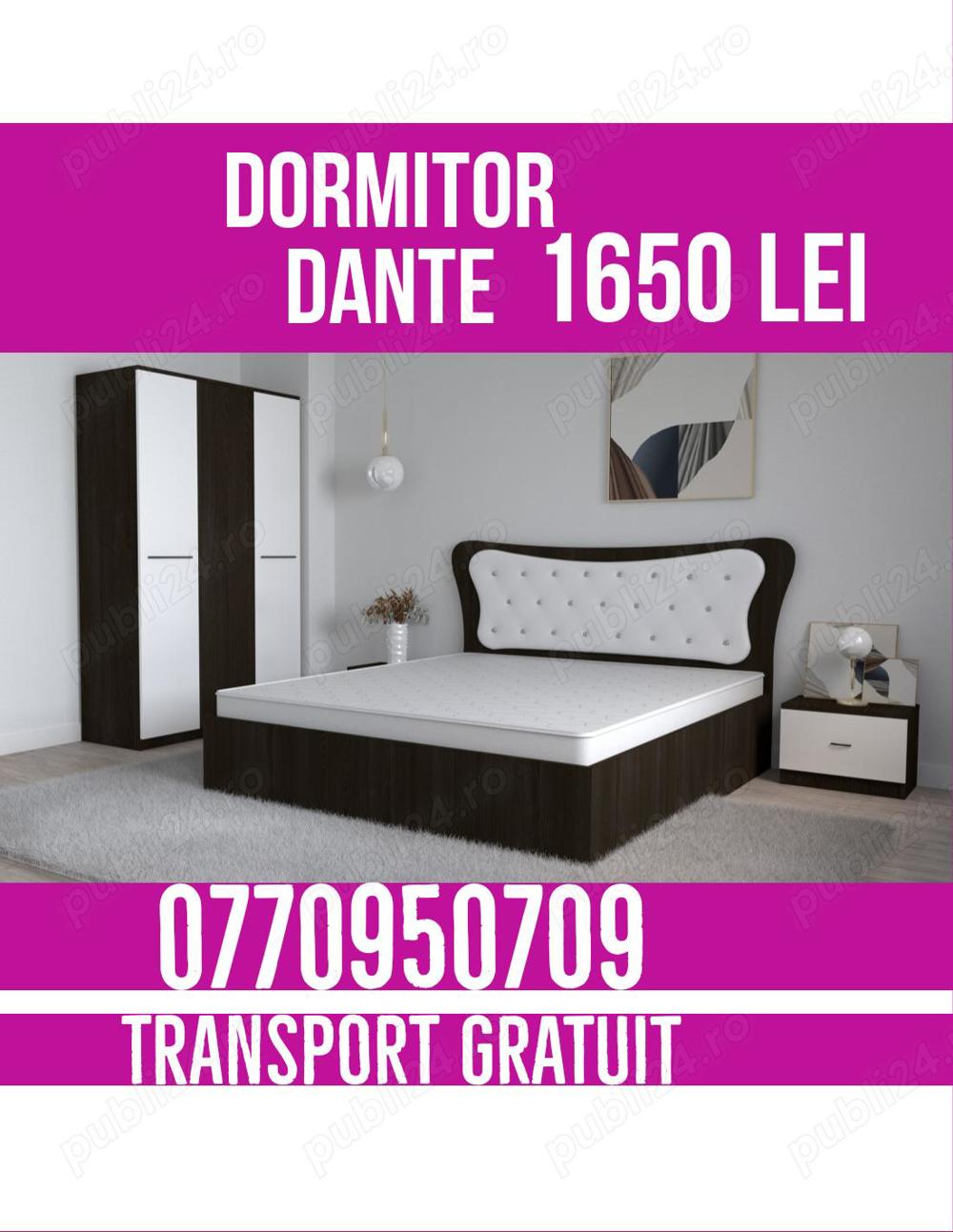 Super oferta dormitor  dante  wenge alb sau stejar sonoma și alb     pret de fabrica: 1650lei