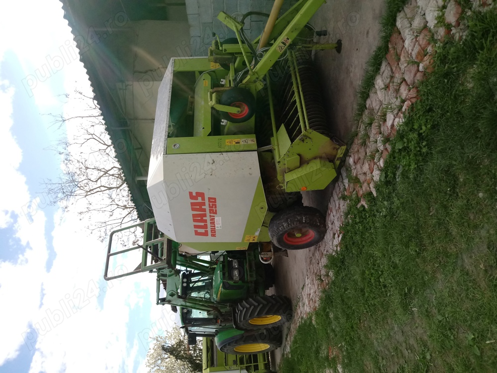 Remorca platforma cositoare presa moara