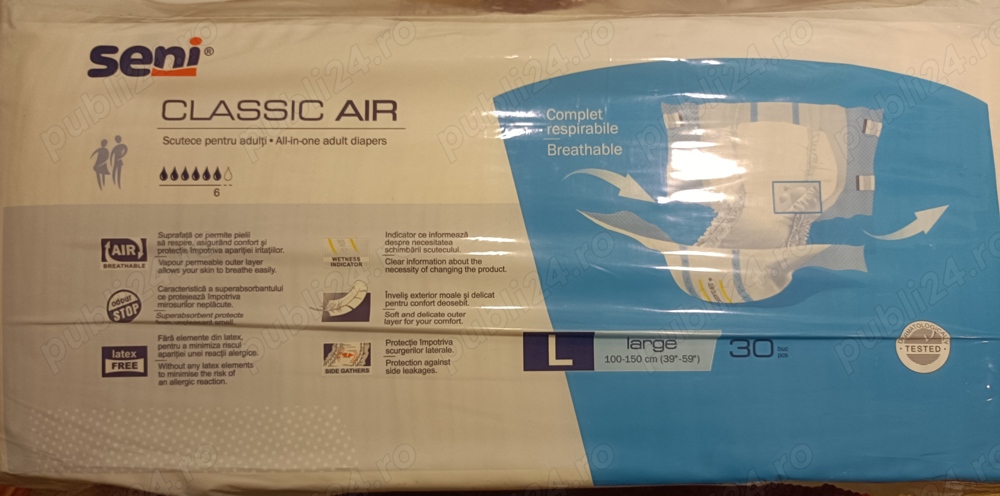 Scutece adulti Seni 