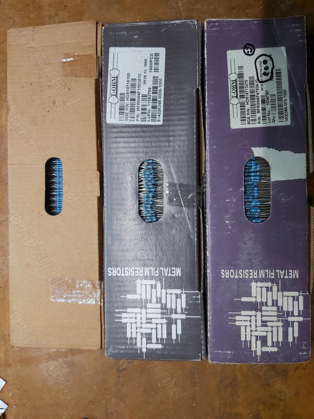 rezistente metalfilm 0,25w