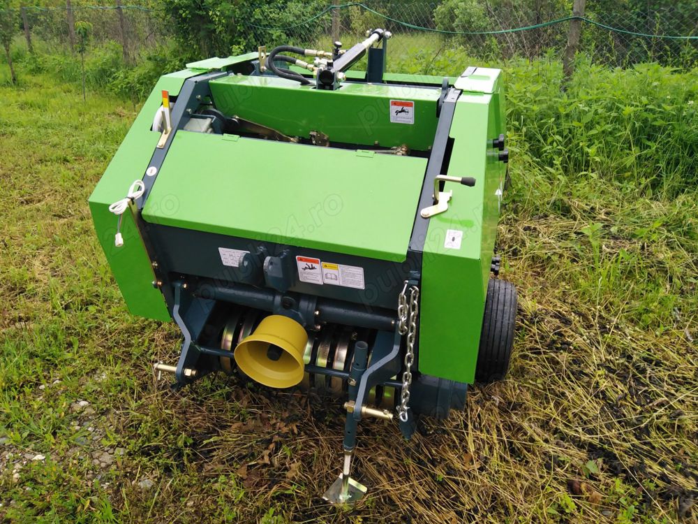  Promotie! Presa de balotat fan cu baloti rotunzi mici