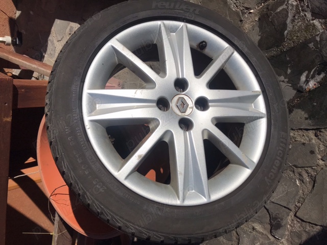 Jante cu cauciucuri vara Renault 17 inch 