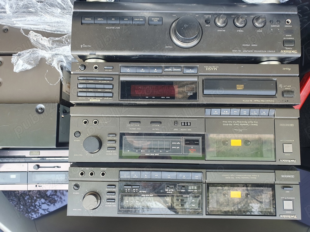 componente audio Technics.sony.grundig.aiwa