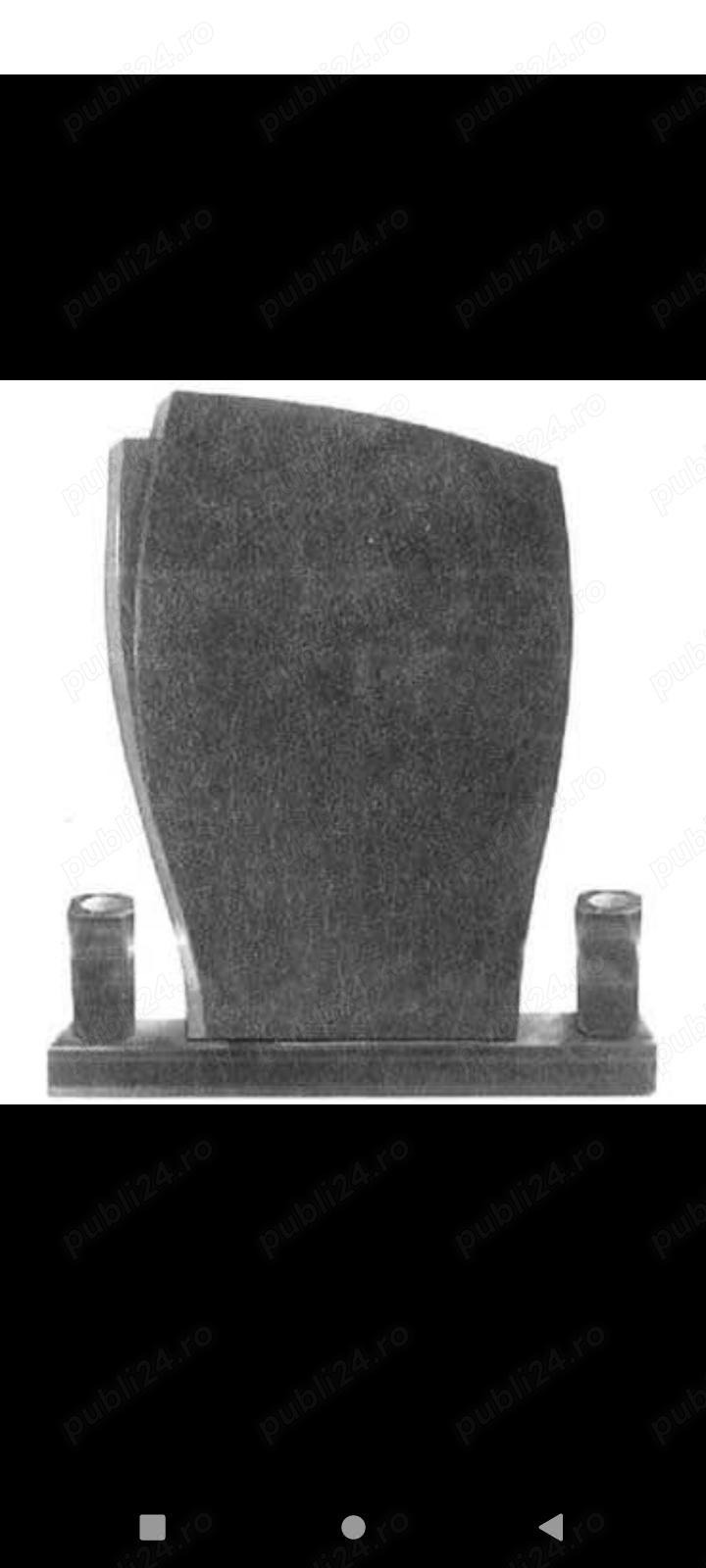 monumente funerare+gravura+fotoceramica+inprejmuiri+vaze+cruci+capace