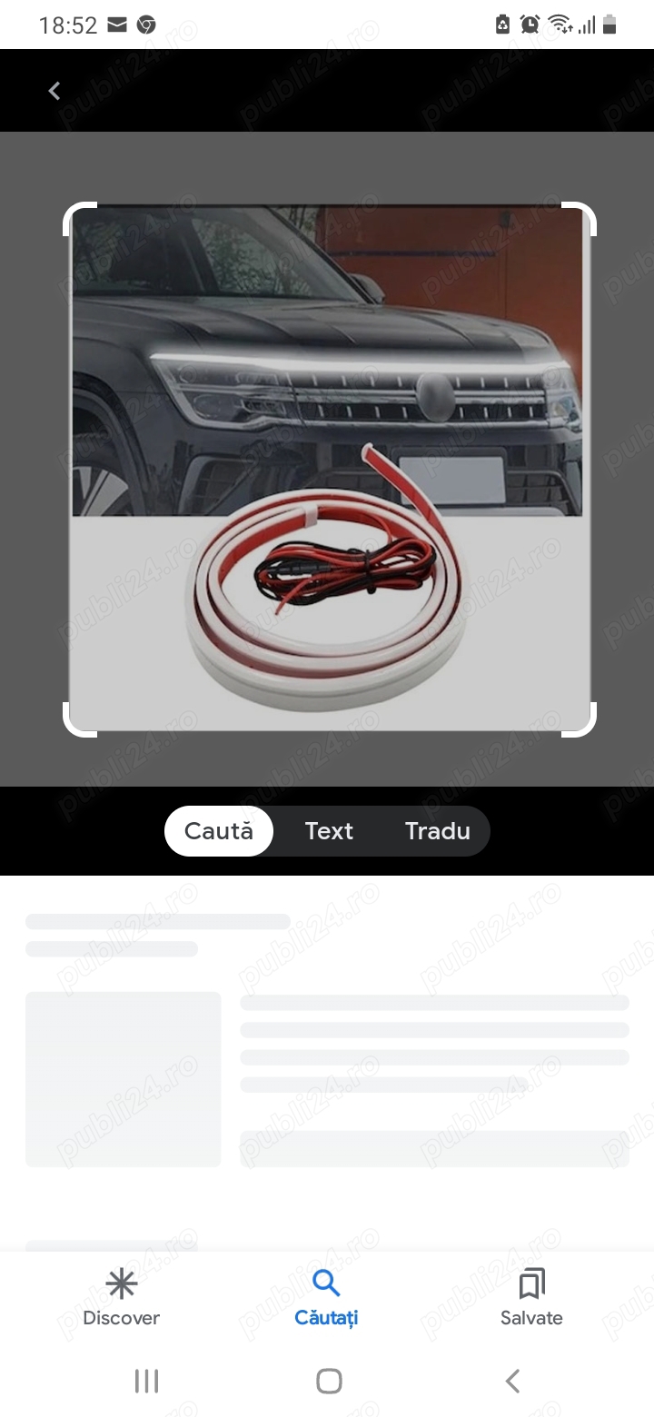 Banda led dinamica capota 