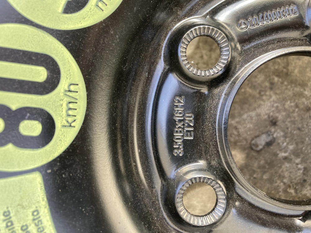 Vând roata de rezervă 