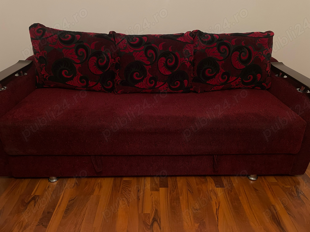 canapea 3 locuri extensibila 