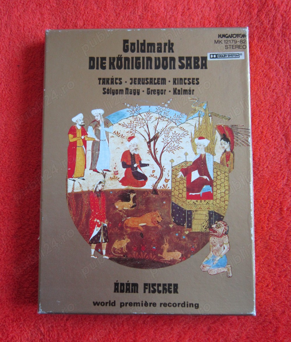 rar Goldmark -Queen of Sheba-1980 dir.Ádam Fischer 4 Casete audio