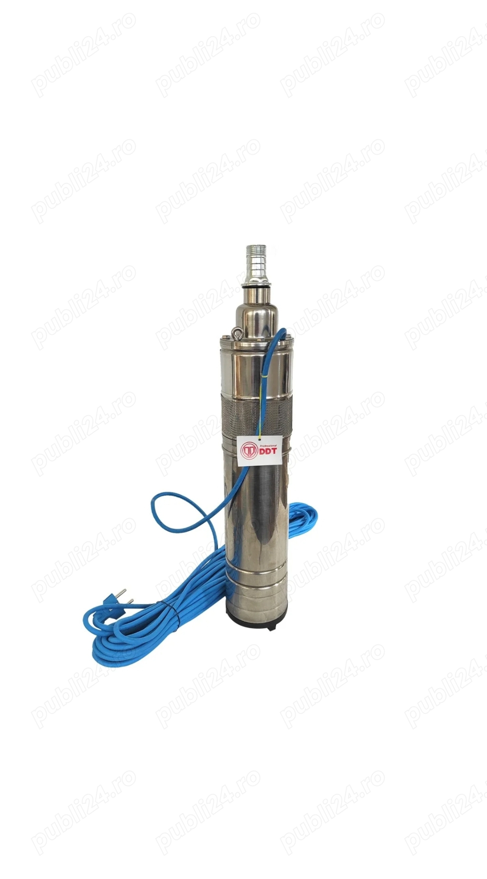 Vând pompa submersibilă apa curata 1,1kw cu 20 m cablu și șuruburi de inox