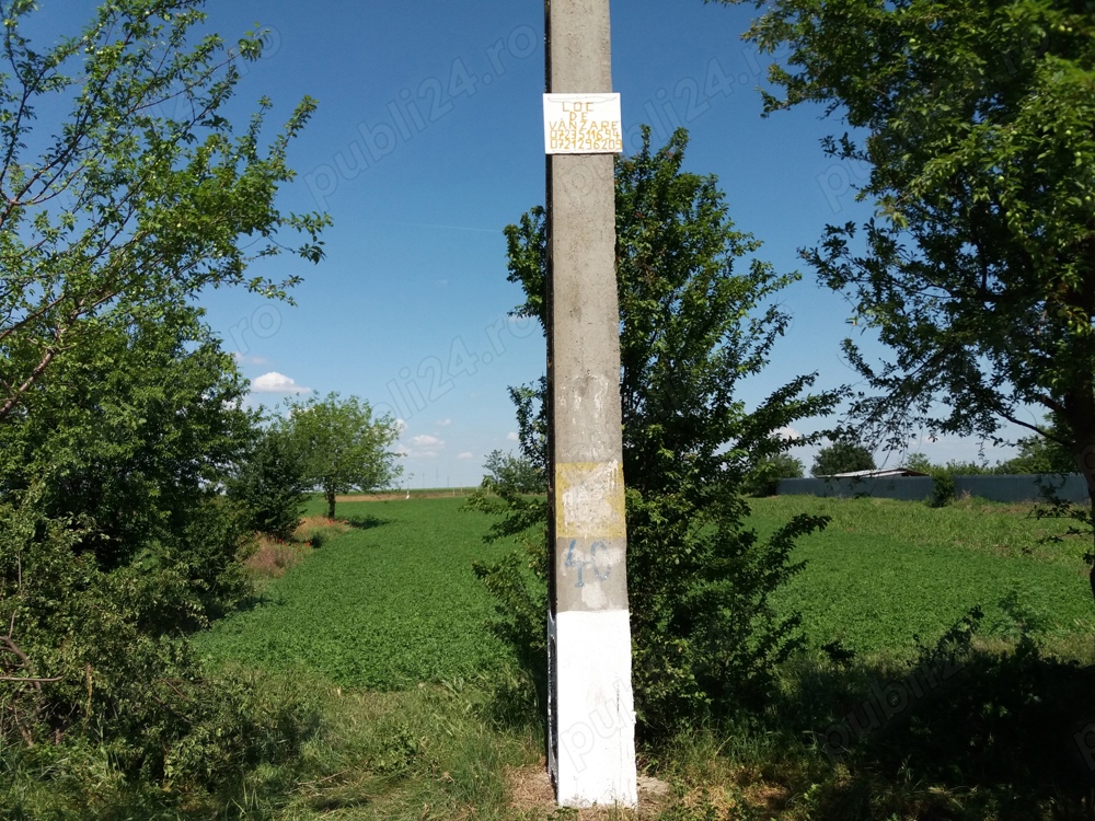 Teren extravilan 2000mp 