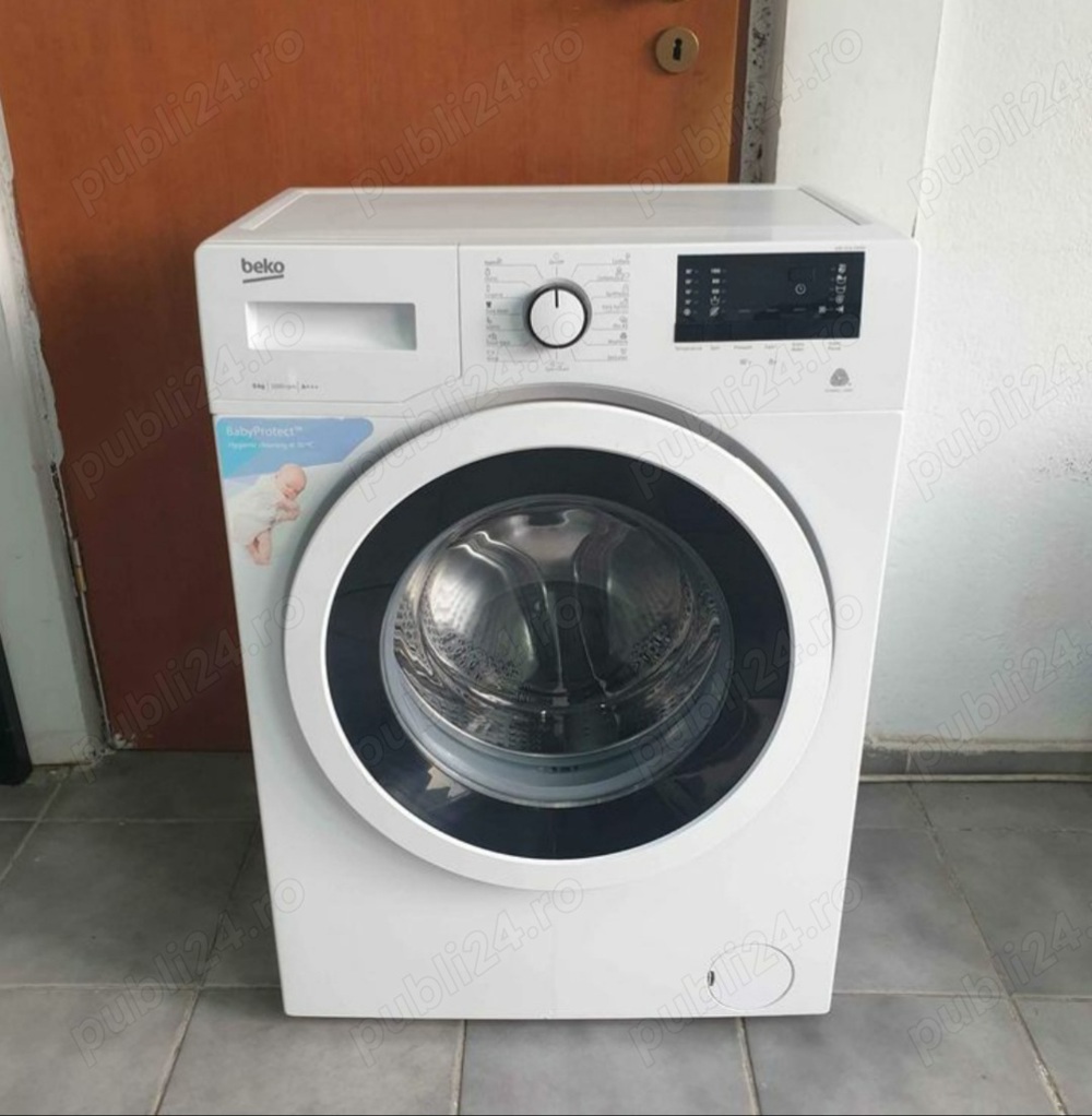 Masina de spălat rufe Beko. Capacitate 7 kg.