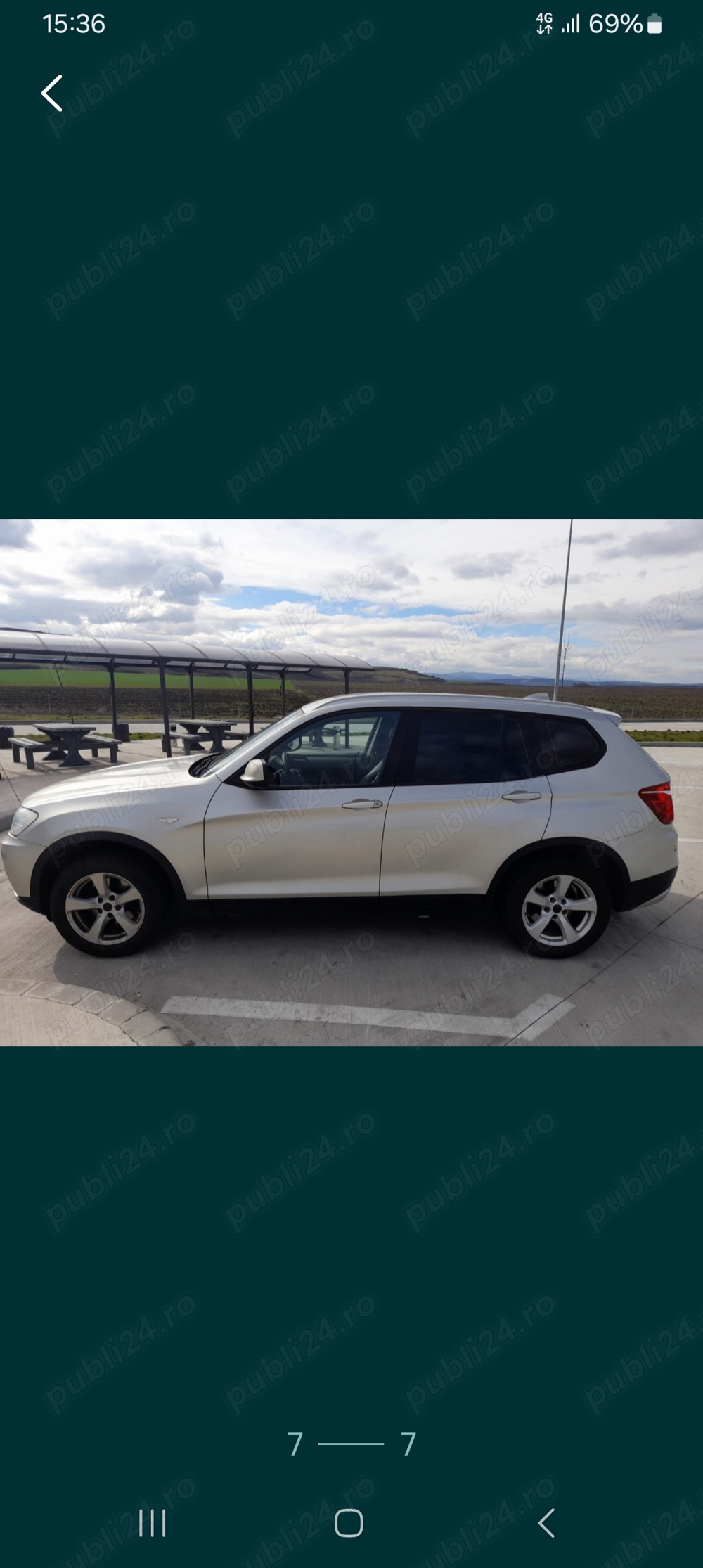 Bmw X3 4x4   Xdrive 2011sept
