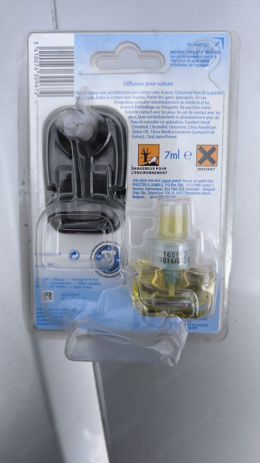 Ambipur Car (odorizant auto) foarte puternic și persistent