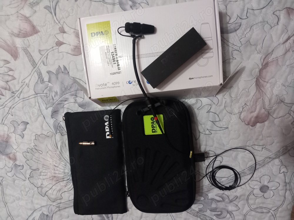 Microfon DPA, nou, pentru instrumente de suflat! 