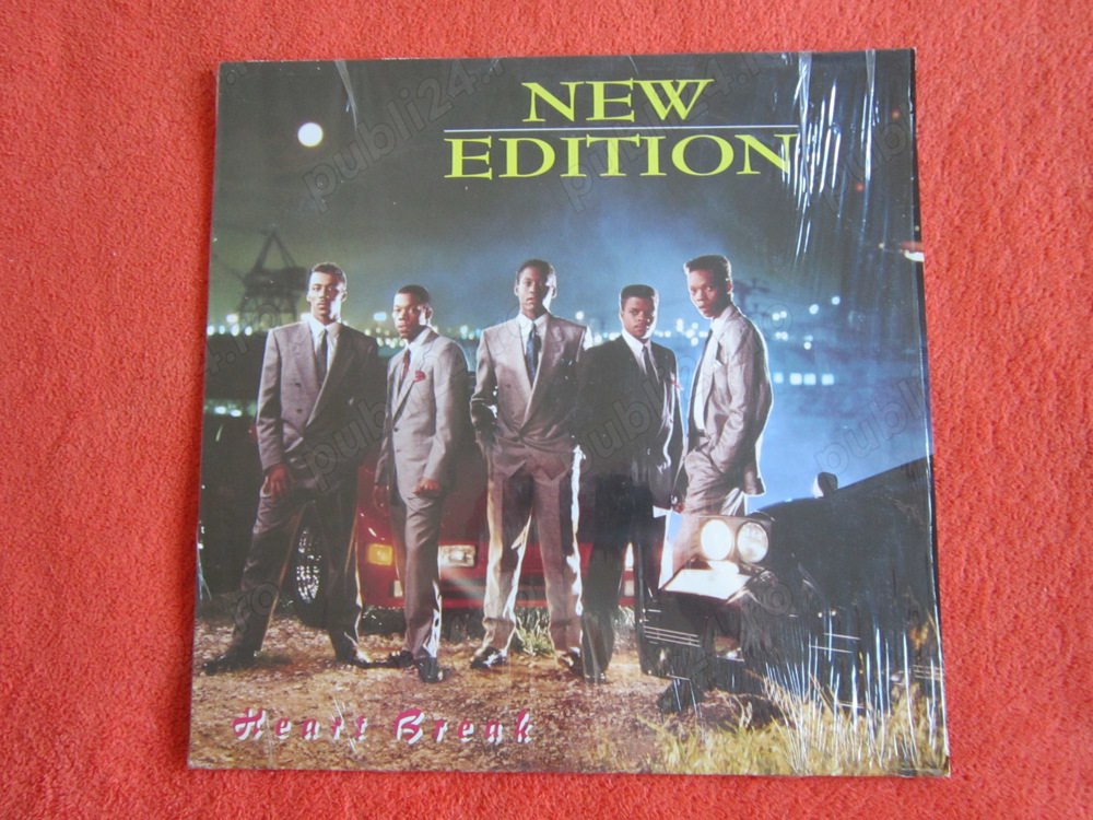 rar New Edition -Heart Break -R&B Funk Soul New Jack Swing 1988 nou