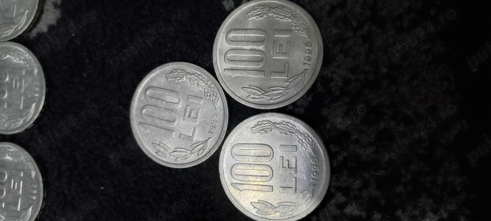 Monede 100lei Romania 1993 1996
