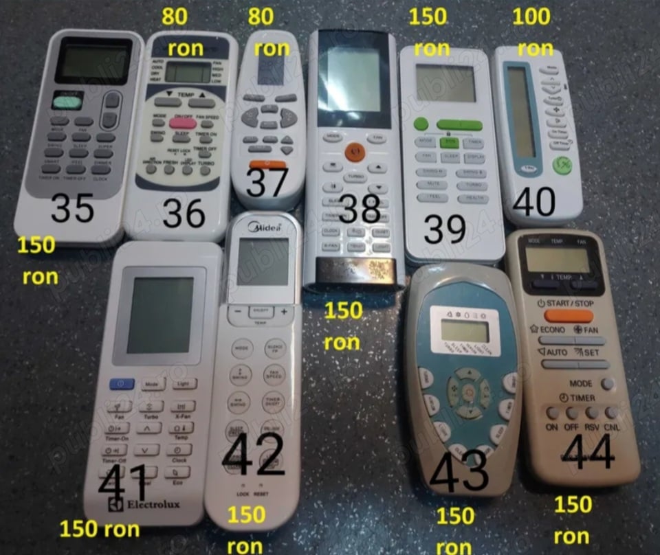 Telecomanda aer Hitachi