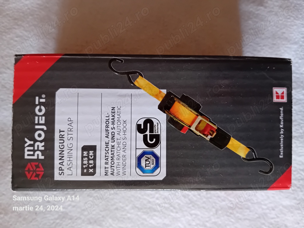 Chinga de prindere și fixare, tracțiune, noua, susține 200 daN