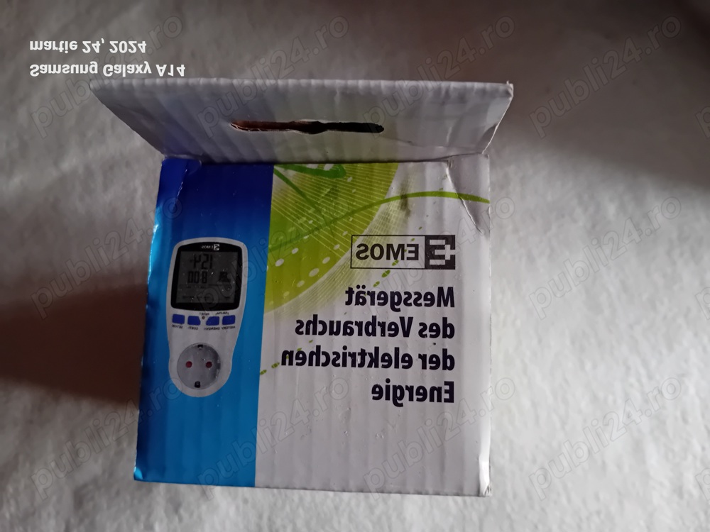 Contor german de mare precizie, pentru  măsurarea  energiei,  nou, maxim  3KW