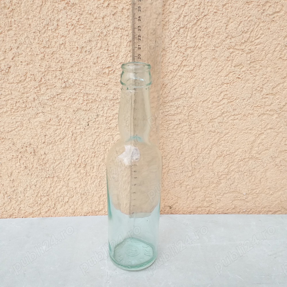 sticla veche comunism sticla STAS 0,5L coniac