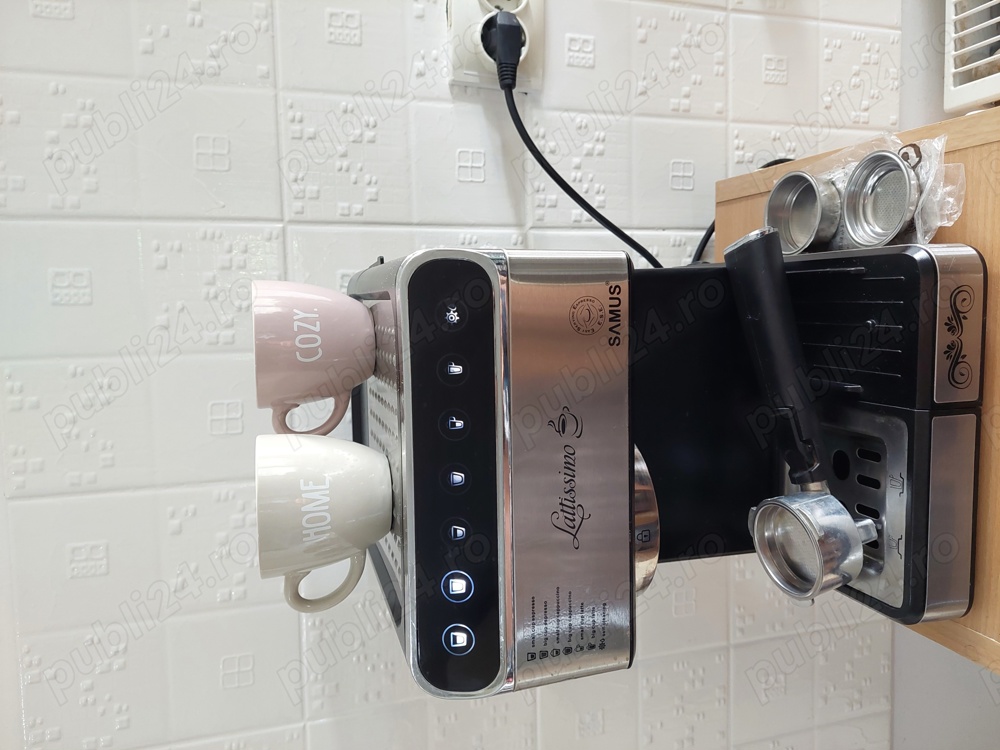 Espresso Lattissimo cu cafea macinata