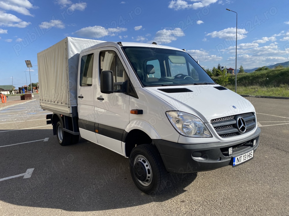 Mercedes Sprinter 4x4 - 518 CDI - 3.0 180 Cp - Punte dubla   Permis cat B