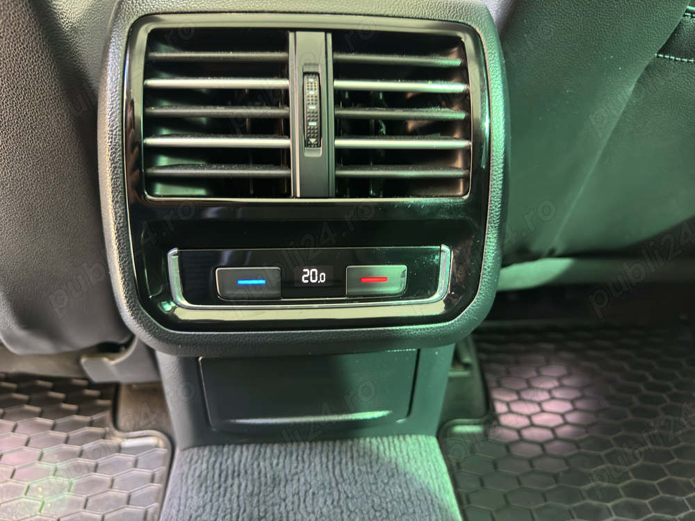 3G0 907 049B Panou Climatronic Spate OEM VW Passat B8, Tiguan, Arteon, Golf 7