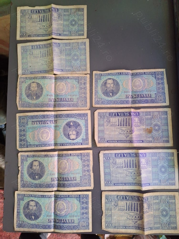 Bancnote vechi pentru colecționari 